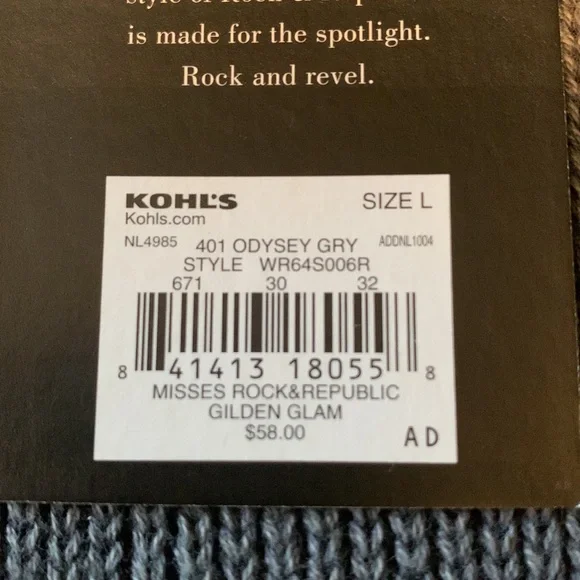 Rock & Republic sweater size L - Picture 3 of 3